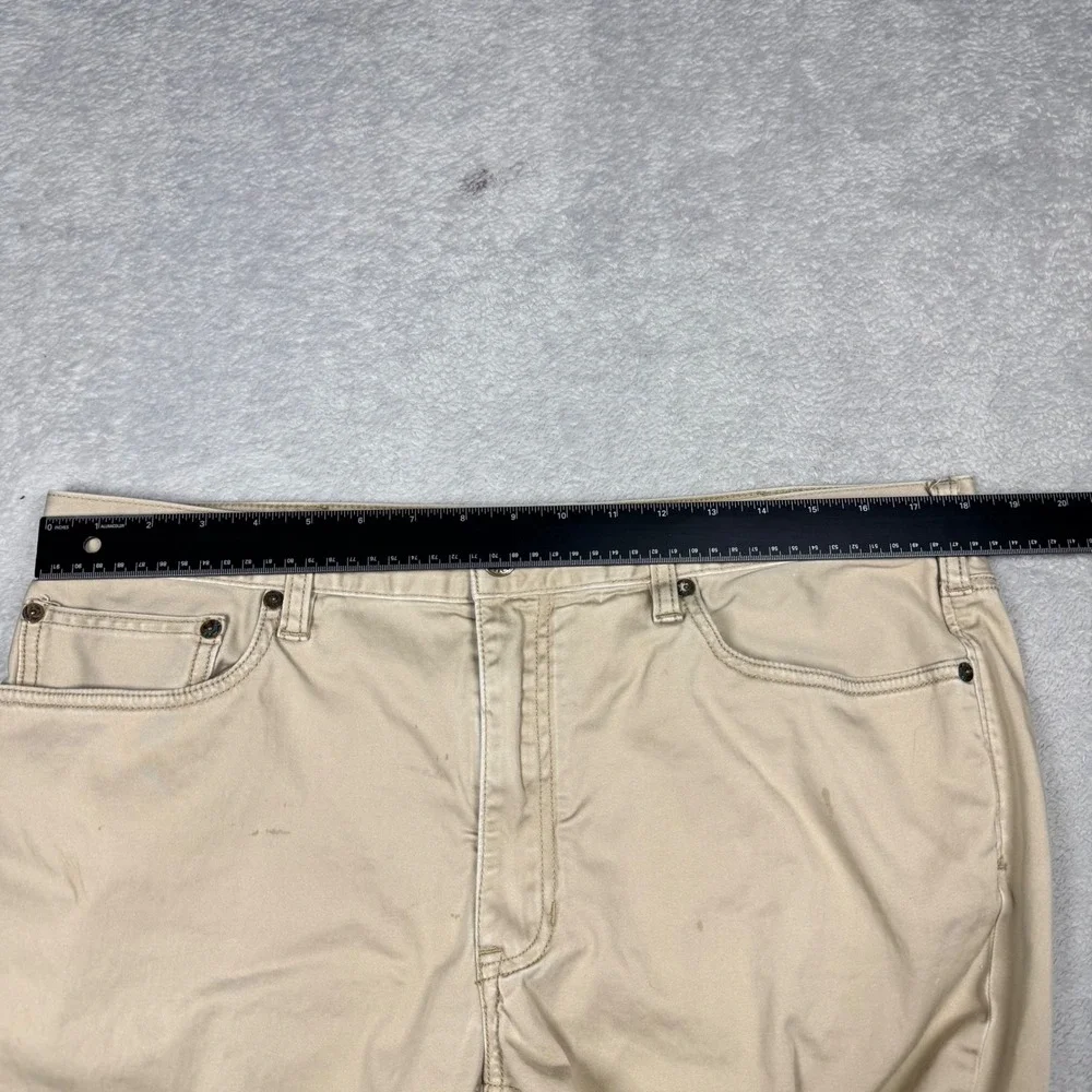 Polo Ralph Lauren Stretch Slim Straight Fit‎ Khaki Chinos Pants Mens 36x30*READ*